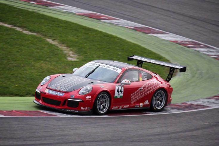 Simone Iaquinta pilota Porsche