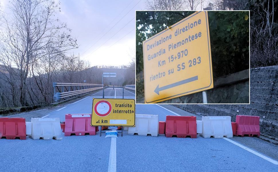 Strada statale 283 delle Terme Luigiane, PD Fagnano Castello: "Il teatro del degrado" 51 Strada Statale 283 Delle Terme Luigiane 2