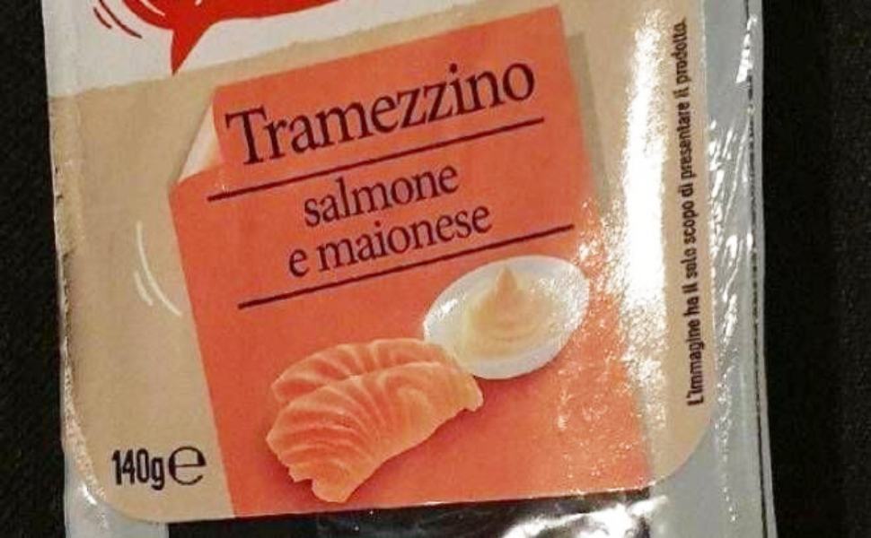 TRamezzino salmone e maionese