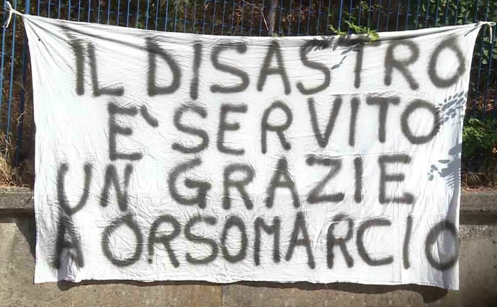 Terme luigiane protesta
