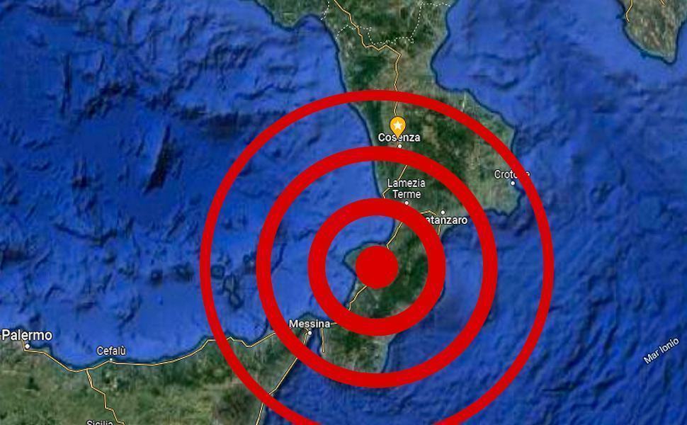 Scossa di terremoto in Calabria, magnitudo 3.3. Sisma avvertito dalla popolazione 51 Terremoto Reggio