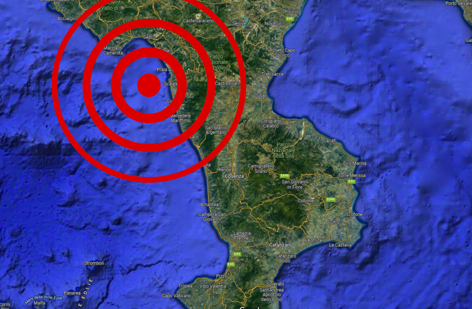 Terremoto Cosenza