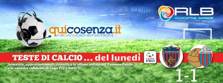 Teste di Calcio del lunedi 2