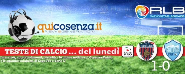 Teste di Calcio del lunedi Cos Matera