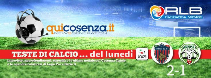 Teste di Calcio del lunedi Cos Mon HOME ARTICOLO