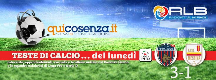 Teste di Calcio del lunedi Cos Mess