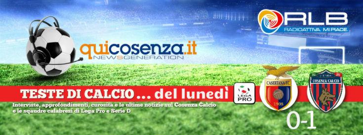 Teste di Calcio Casertana cosenza