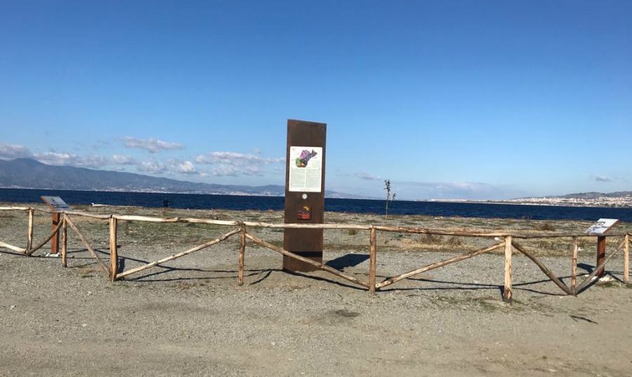 Totem Parco staccionata