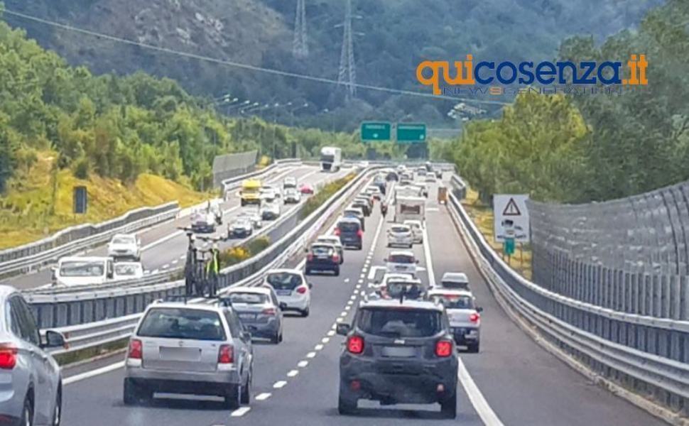 Traffico Autostrada A2 del Mediterraneo 4