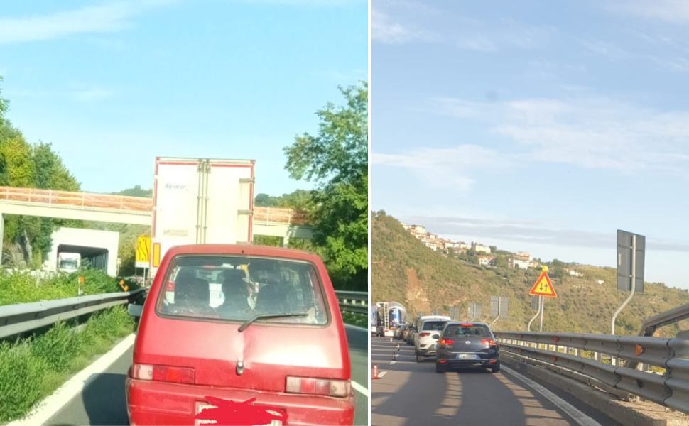 Troppi disagi nel tratto A2 Cosenza-Rogliano, "riaprire subito" 51 Tratto A2 Rogliano Cosenza