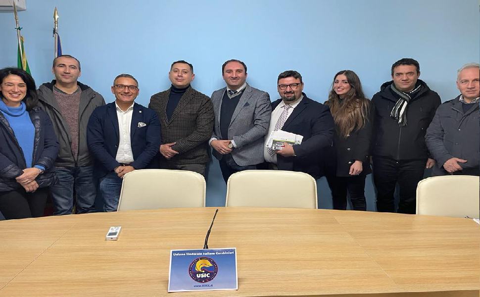 Unione Sindacale Italiana Carabinieri, nominato il nuovo segretario di Cosenza 51 USIC GIUSEPPE BRUNO Al centro 1