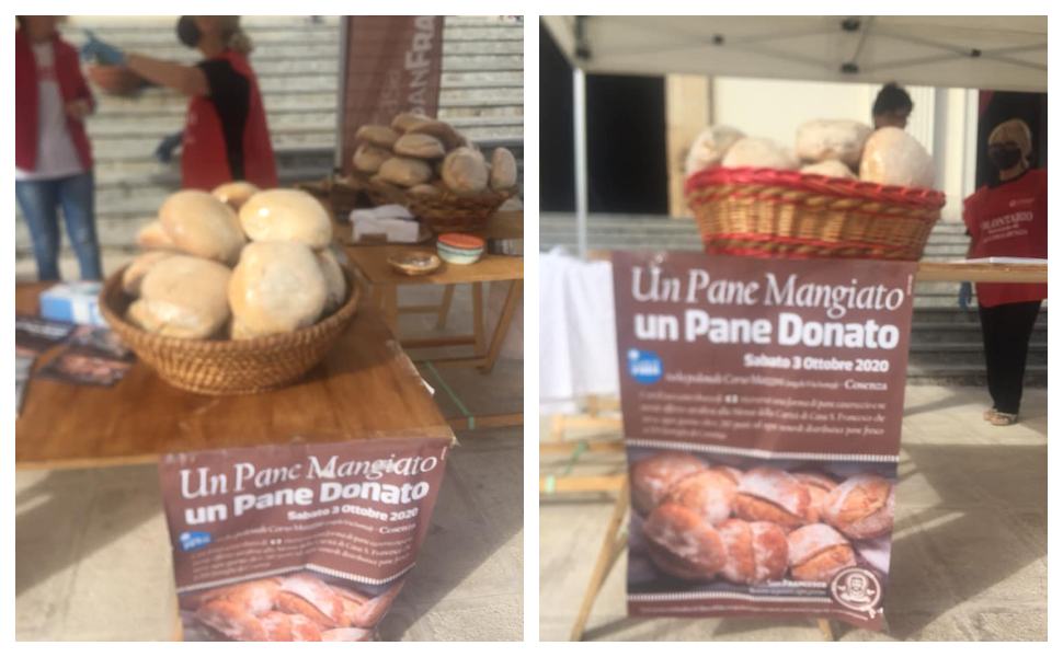 Un pane mangiato un pane donato 1