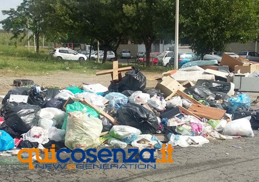 FOTONOTIZIA - Ultimo lotto di via popilia, una discarica in mezzo ai palazzi 71 VIA POPILIA RIFIUTI ultimo lotto 03