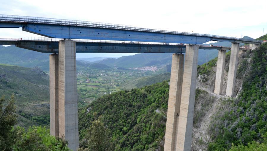 Viadotto Rago autostrada A3 ponte
