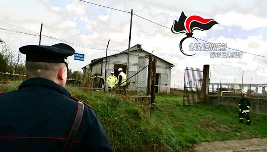 Vibo carabinieri fuga di gas