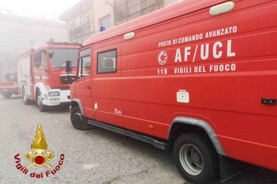 Vigili Fuoco AF UCL persone scomparse