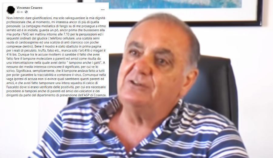 Vincenzo Cesareo post facebook