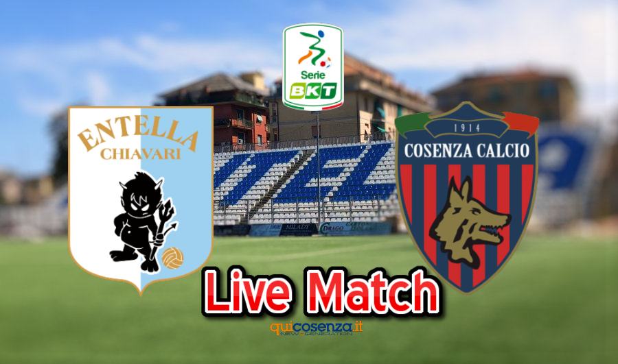 Virtus Entella Cosenza diretta live