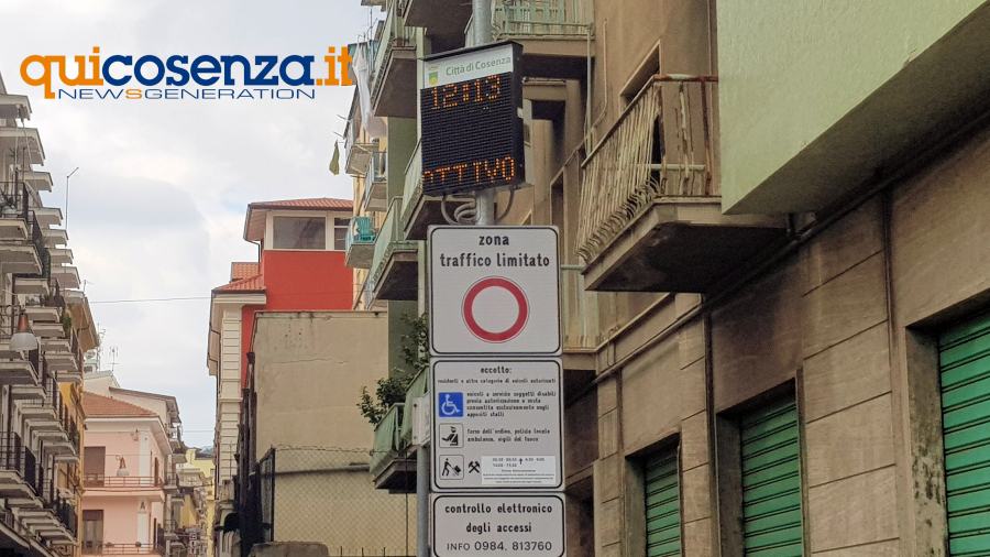 Cosenza, modifiche alla viabilità sulle ZTL di via Piave e di via Conforti/Via Isonzo 51 ZTL Cosenza 4