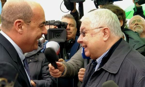 Zingaretti: «Callipo è un pezzo da novanta, ad Oliverio da mesi chiedo di aiutarci» 51 Zingaretti e Callipo