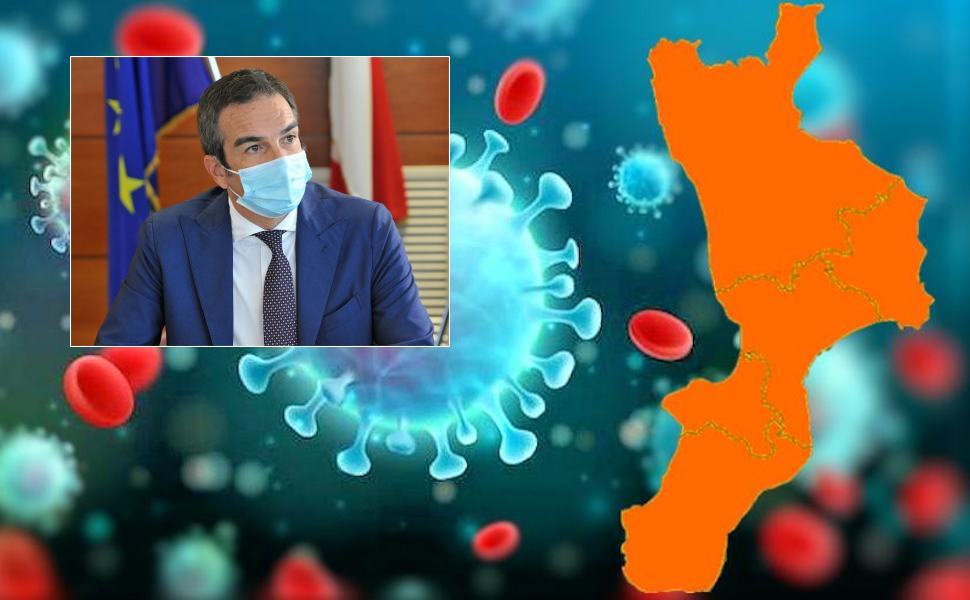 I ricoveri spingono la Calabria verso l'arancione. Occhiuto "restrizioni solo per no-vax" 51 Zona arancione 1
