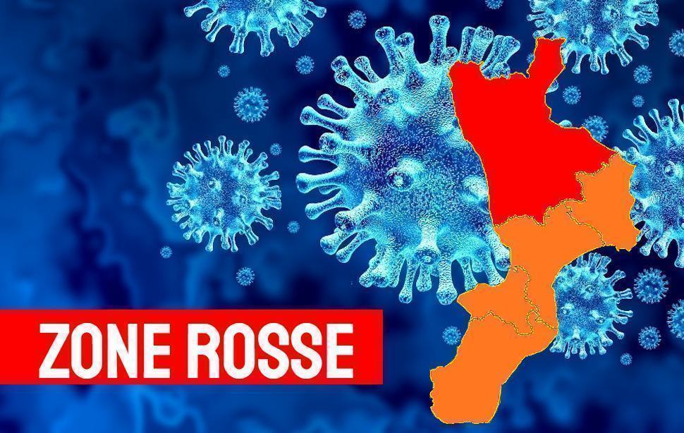 Zone rosse prov cosenza