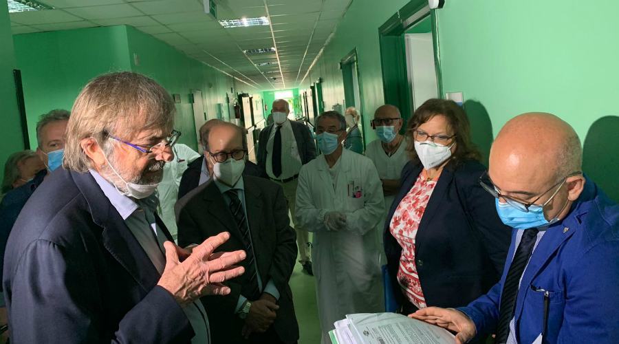 Zuccatelli visita ospedale Trebisacce