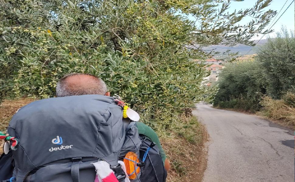 a piedi da Cosenza a Roma 1