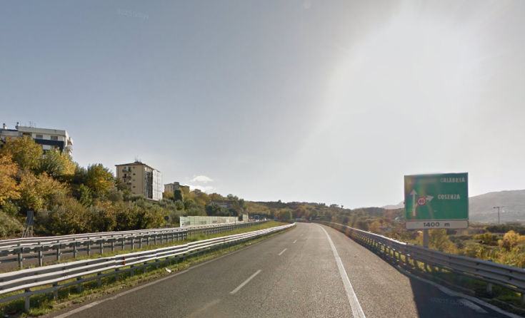 a3 direzione sud cosenza