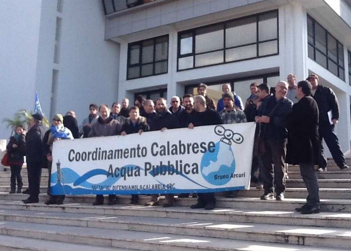 Iniziativa di 'Acqua Bene Comune' sul servizio idrico a Rende e Castrolibero 80 acqua