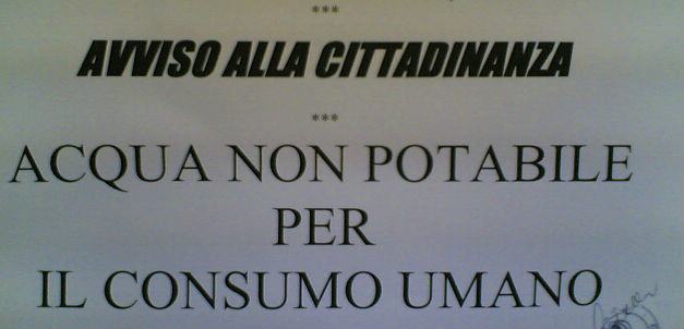 acqua calabria