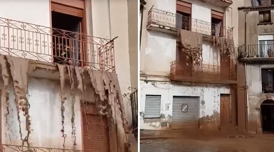 acqua e fango balcone Rota Greca 1