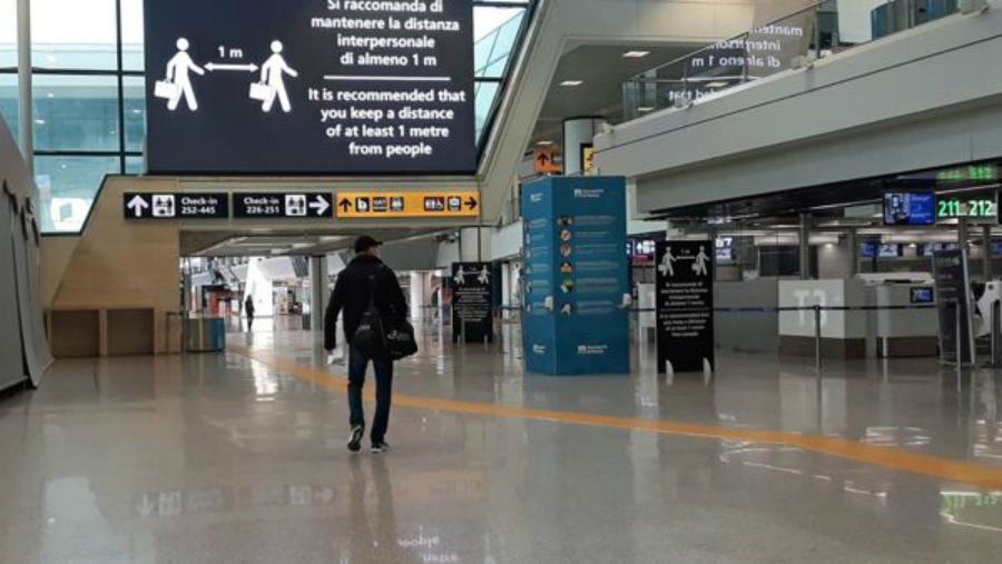 Ripresi i collegamenti per Londra dopo l'ordinanza del ministro Speranza 51 aeroporto fiumicino