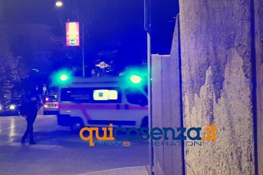 ambulanza ingresso pronto soccorso cosenza sera