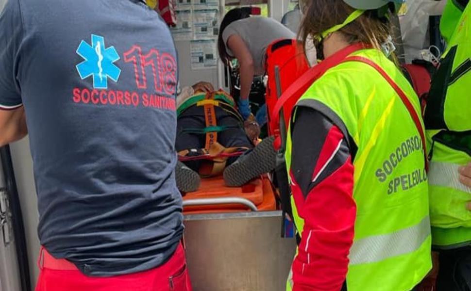anziano 83 anni ritrovato vvff soccorso alpino