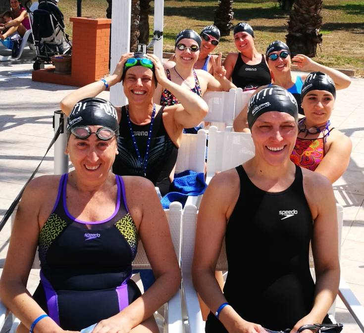 Gli ''Anzianotti'' dello Scorpion Rende vincono il trofeo di nuoto ''Donato Paradiso'' 58 anzianotti