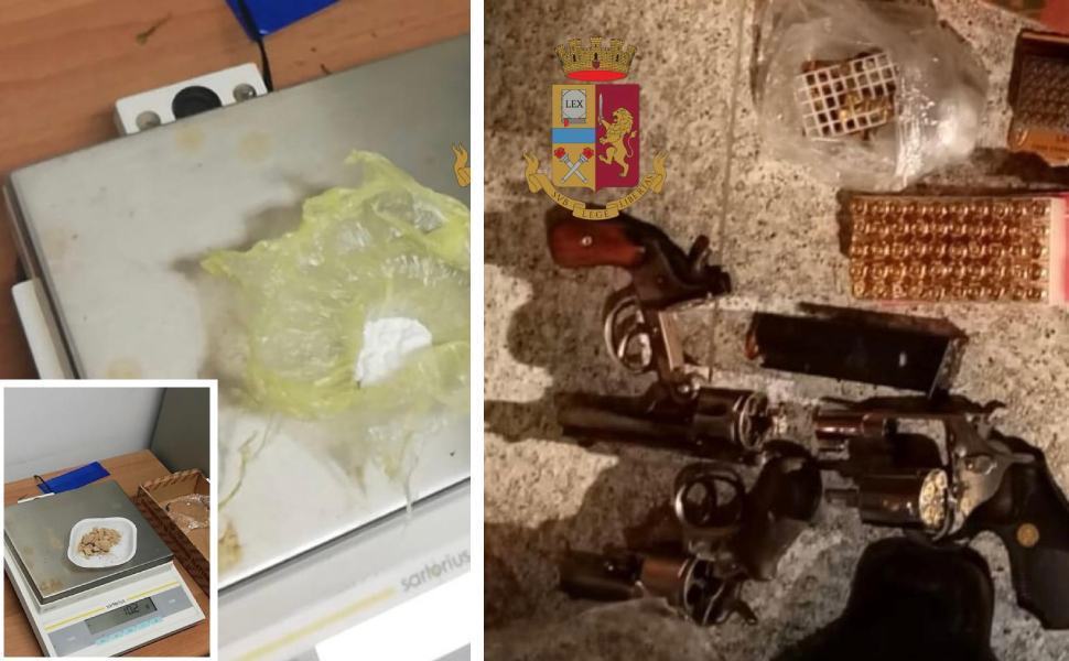 armi droga polizia vv