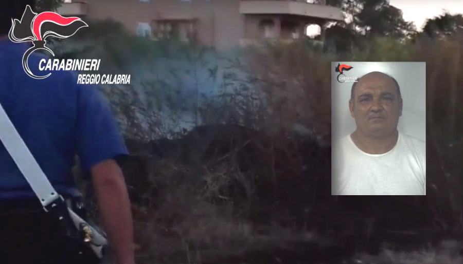 arresto giorgi incendio boschivo