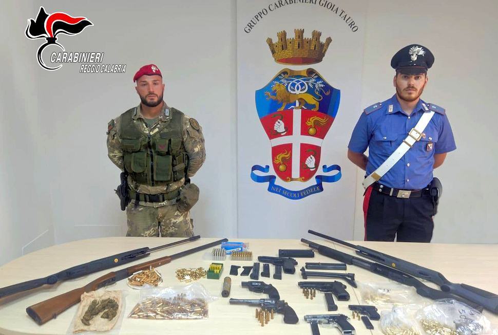 arsenale carabinieri armi