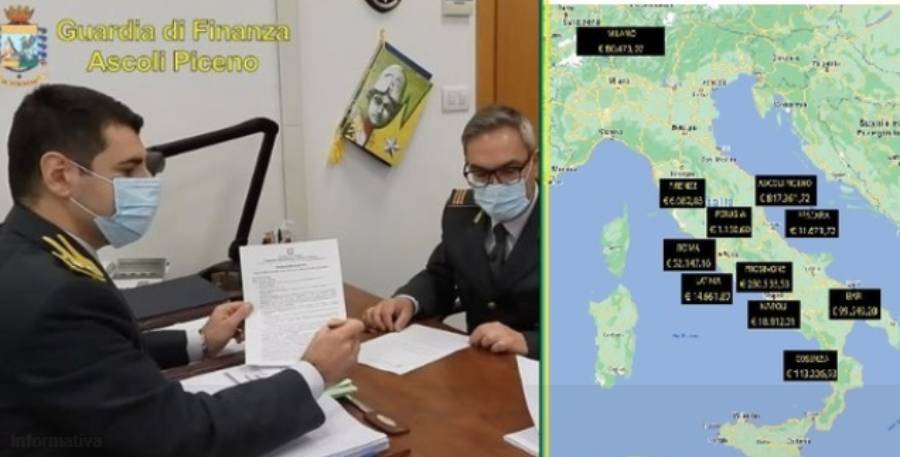 Polizze fidejussorie false: 46 denunce in tutta Italia, anche a Cosenza 51 ascoli piceno guardia finanza