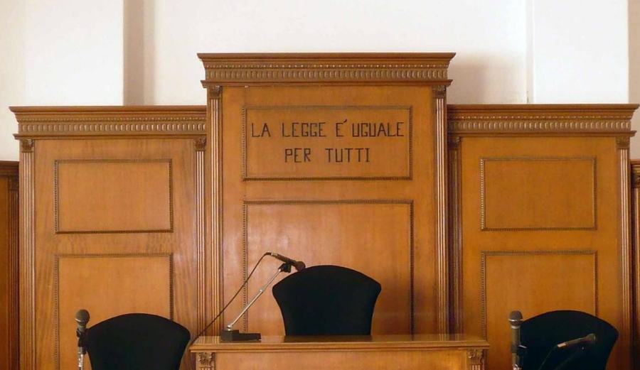 aula di tribunale