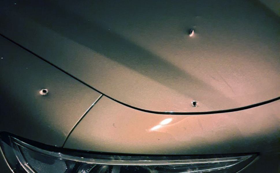 auto danneggiata colpi cetraro