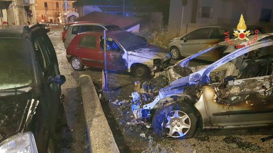 auto fiamme catanzaro