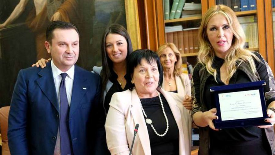 avvocato Margherita Corriere con Gassani e Bruzzone