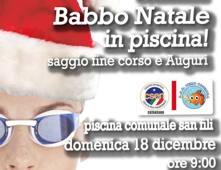 babbo natale piscina san fili