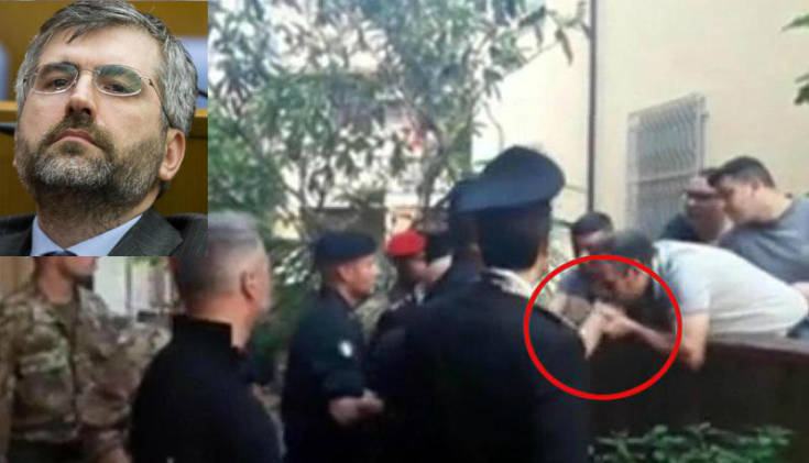 baciamano boss Giuseppe Giorgi e lombardo