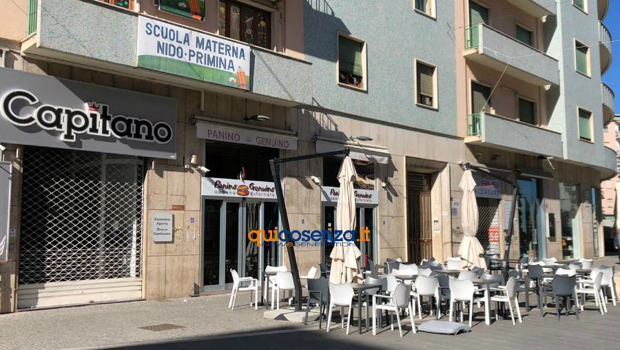 bar e attivita piazza bilotti cosenza coronavirus