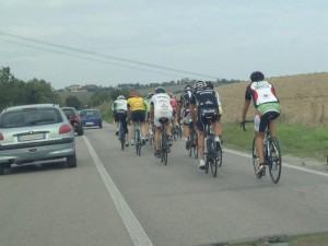 belmonte ciclisti incidente