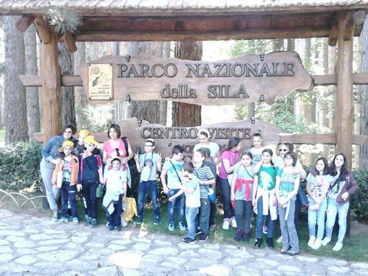 I bambini rendesi a lezione di educazione ambientale nel Parco Nazionale della Sila 203 bimbi sila