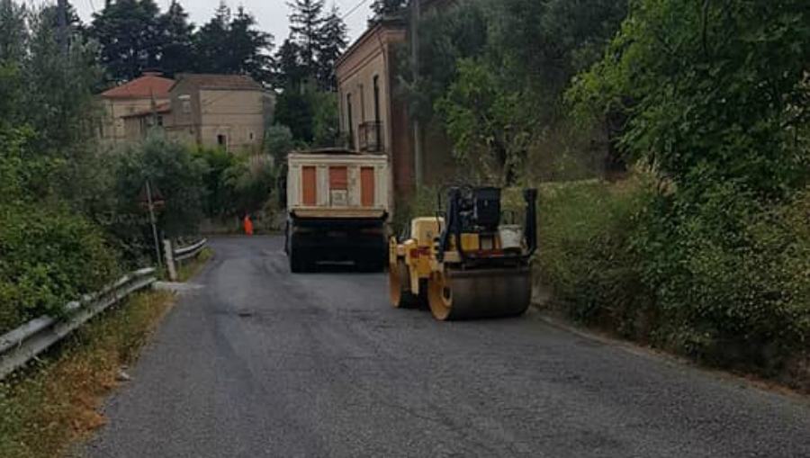 bitumazione strade aprigliano san nicola